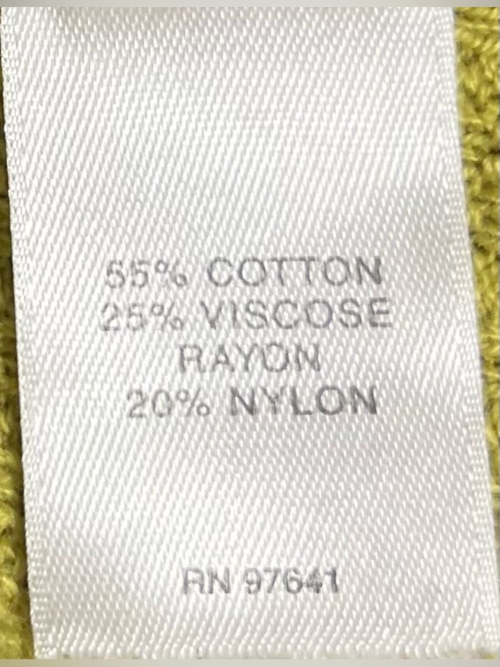 J. Jill Chartreuse Textured Lightweight Tunic Top Sweater Plus Size 2X - Picture 2 of 4